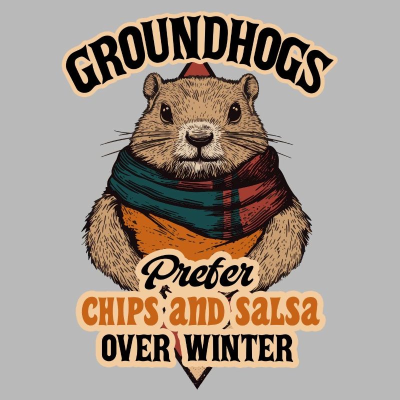 Groundhogs Prefer Chips And Salsa Over Winter