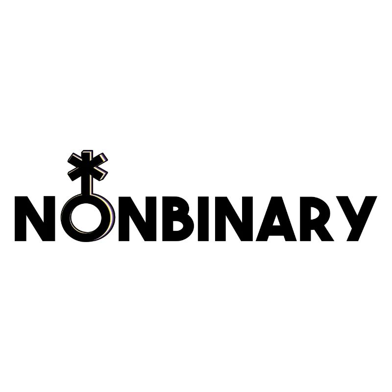 Nonbinary symbol and font Nonbinary nonbinary