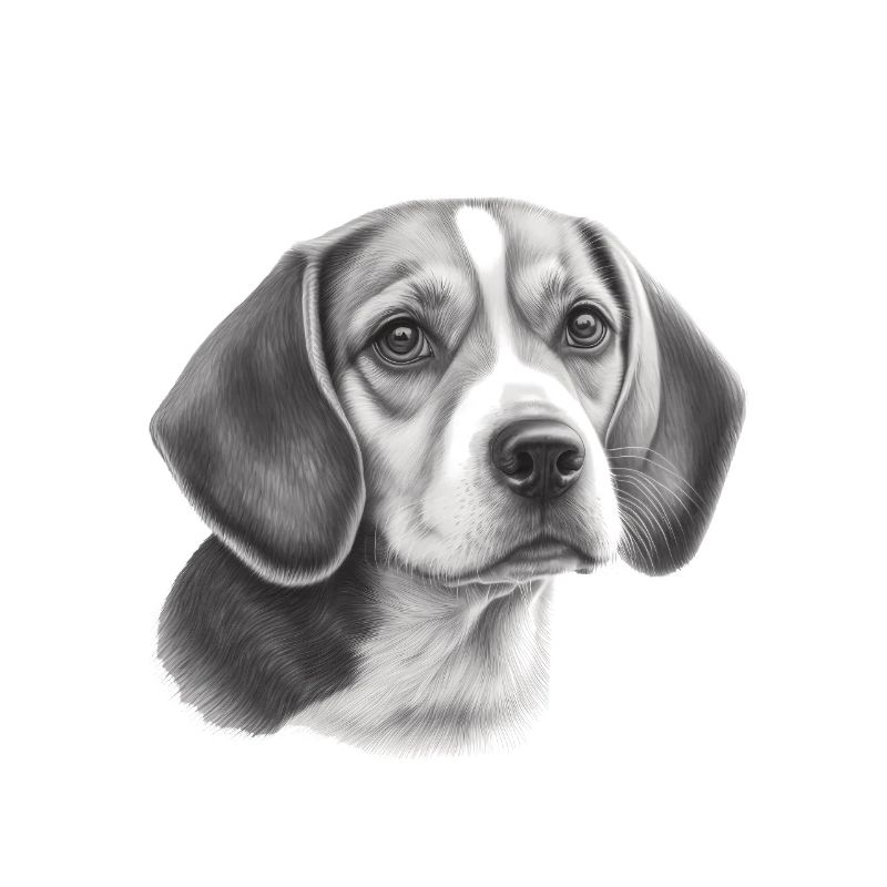 Beagle Bild Portrait