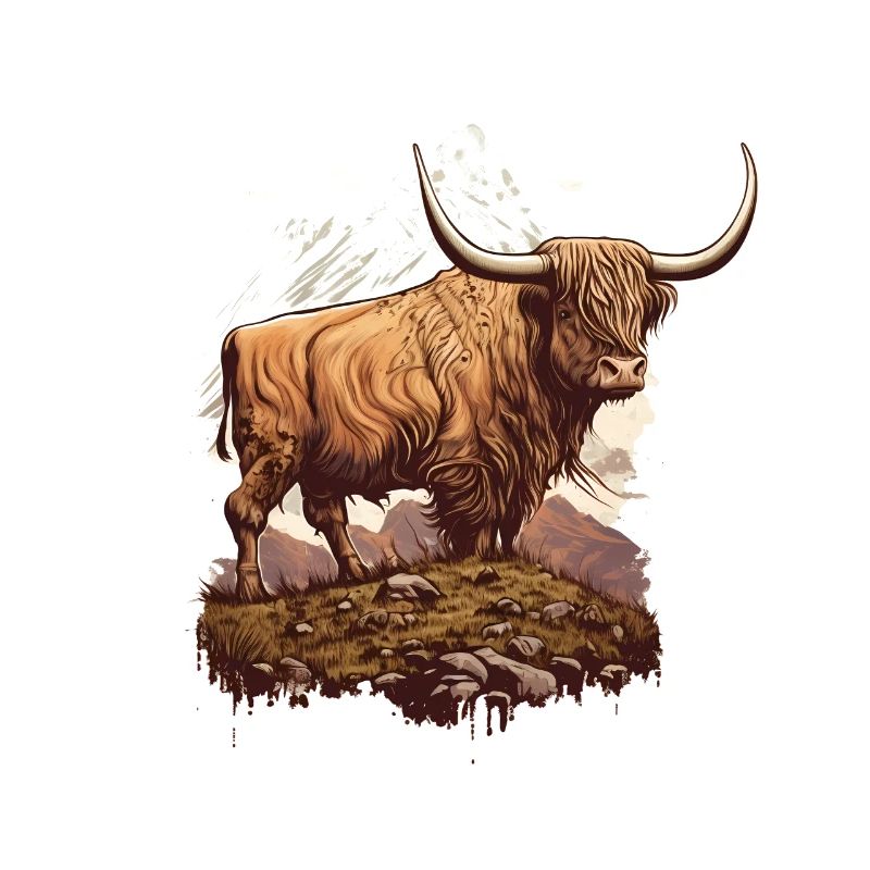 Vache des Highlands