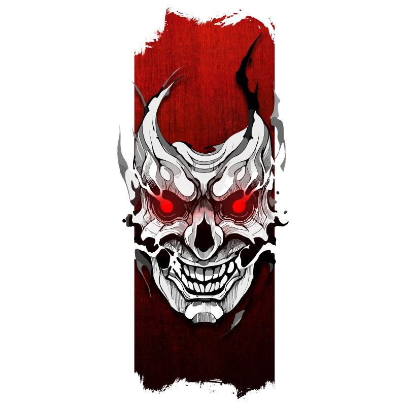 Ätherisches Gespenst: Spukender Schädel