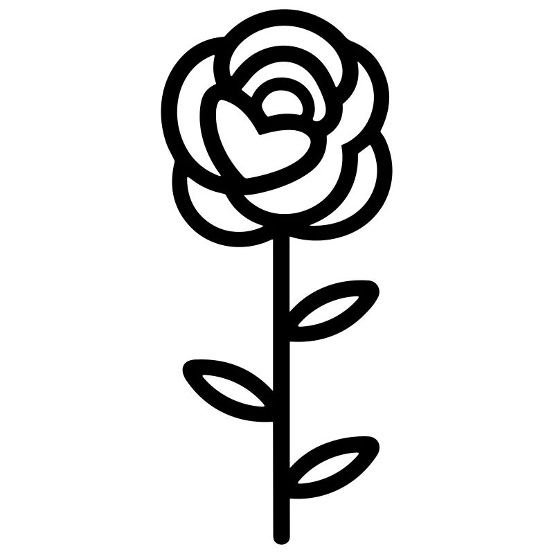 Fleur rose