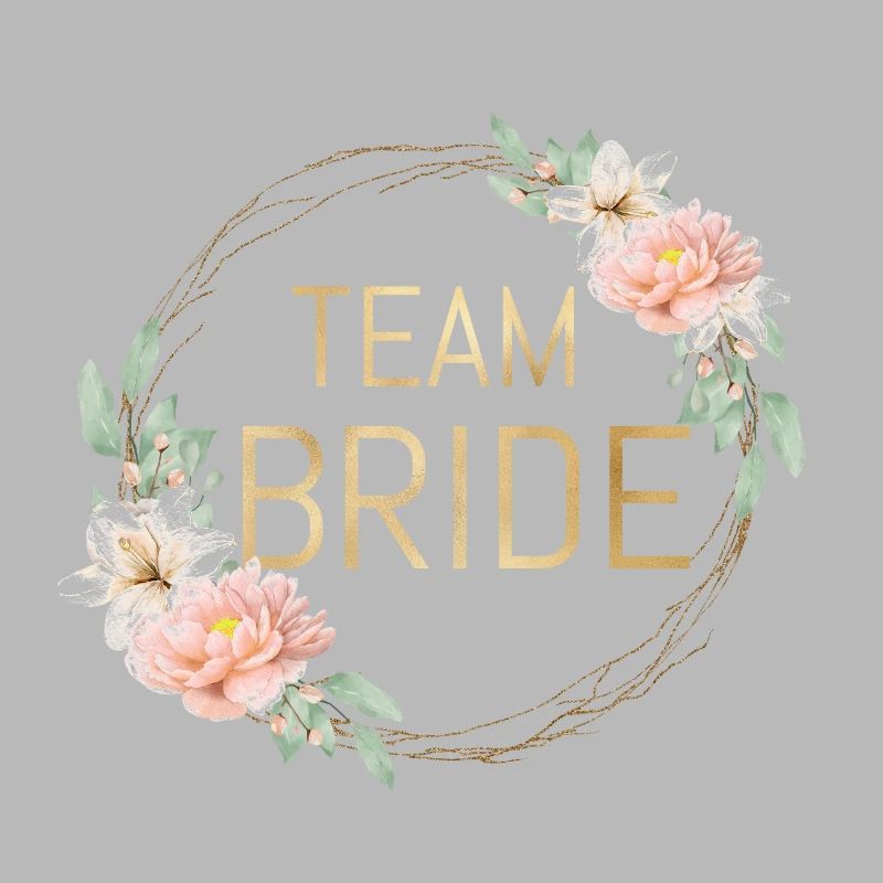 Équipe Bride! Couronne de fleurs de Boho