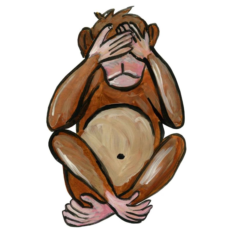 blind monkey - blind monkey - blinder affe cieca