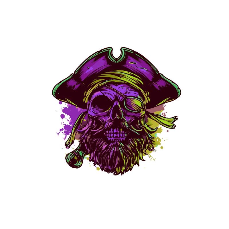 Capitaine Crâne de pirate