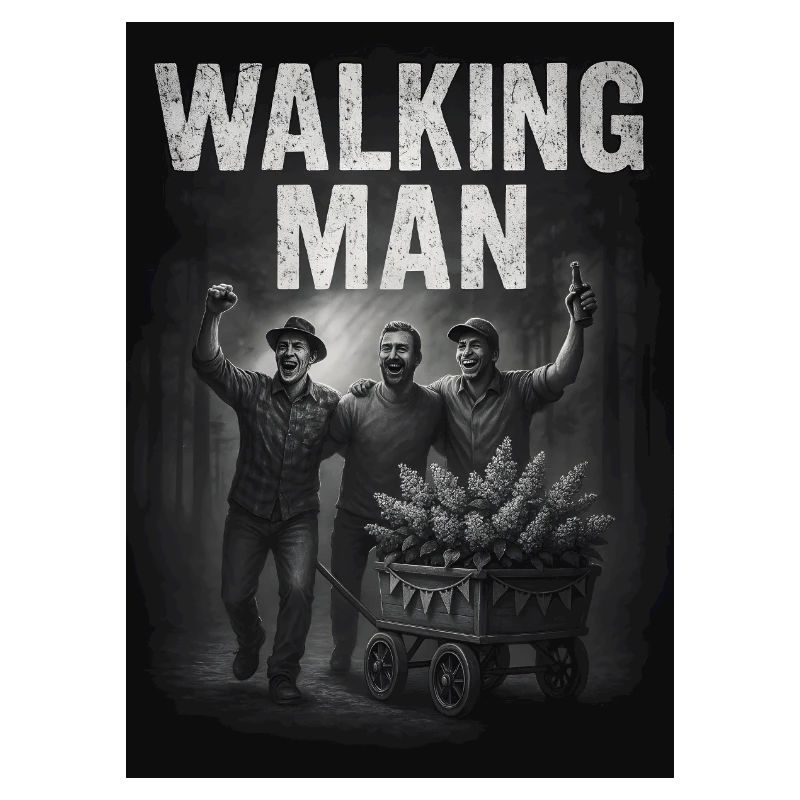Walking Man – Lustiges Herrentag Design – Männera