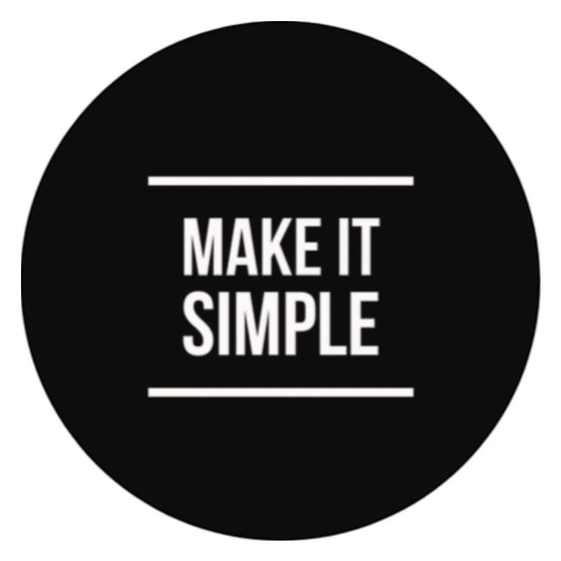 Make it simple