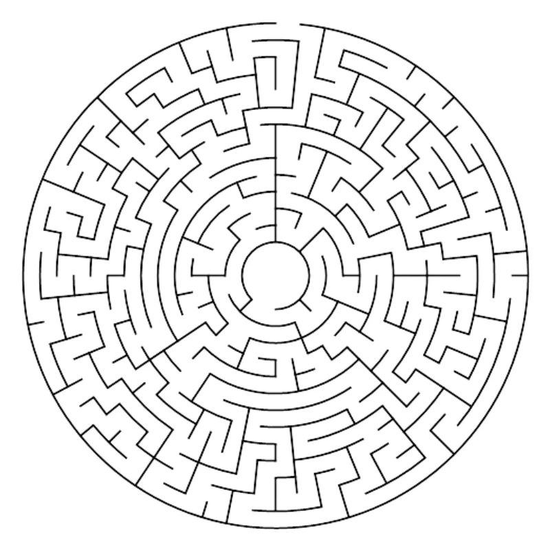 Mandala du Labyrinthe