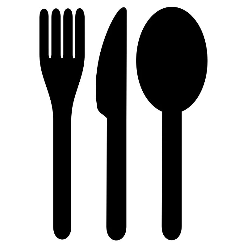 Cutlery knife fork spoon cook kitchen gift