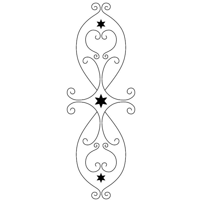 Symmetrical Star Pattern