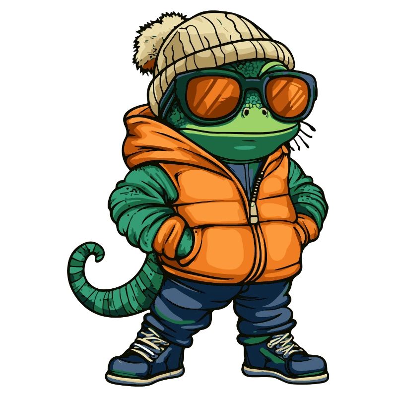 Chameleon Winter Comic