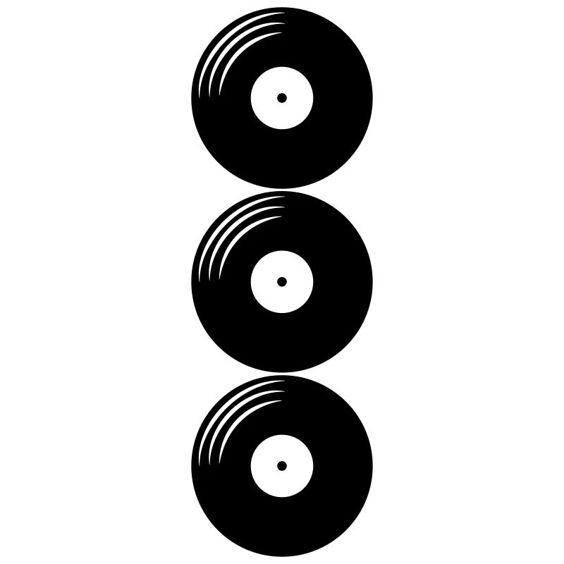 3 Vinyl Schallplatten