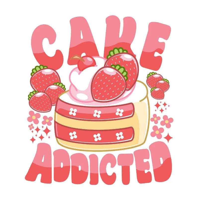 Cake Baker Cake Addicted gift Idea
