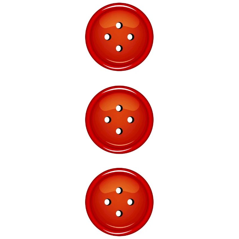 colored buttons red button button extravagant fashion
