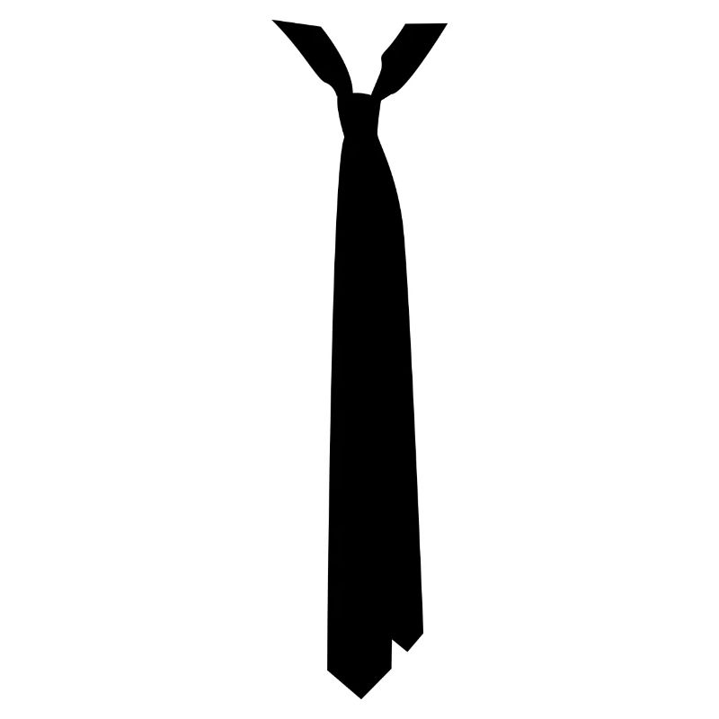 Schwarze Krawatte