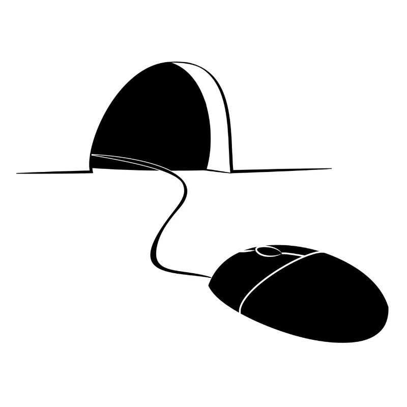 Funny Computer Geek Mouse