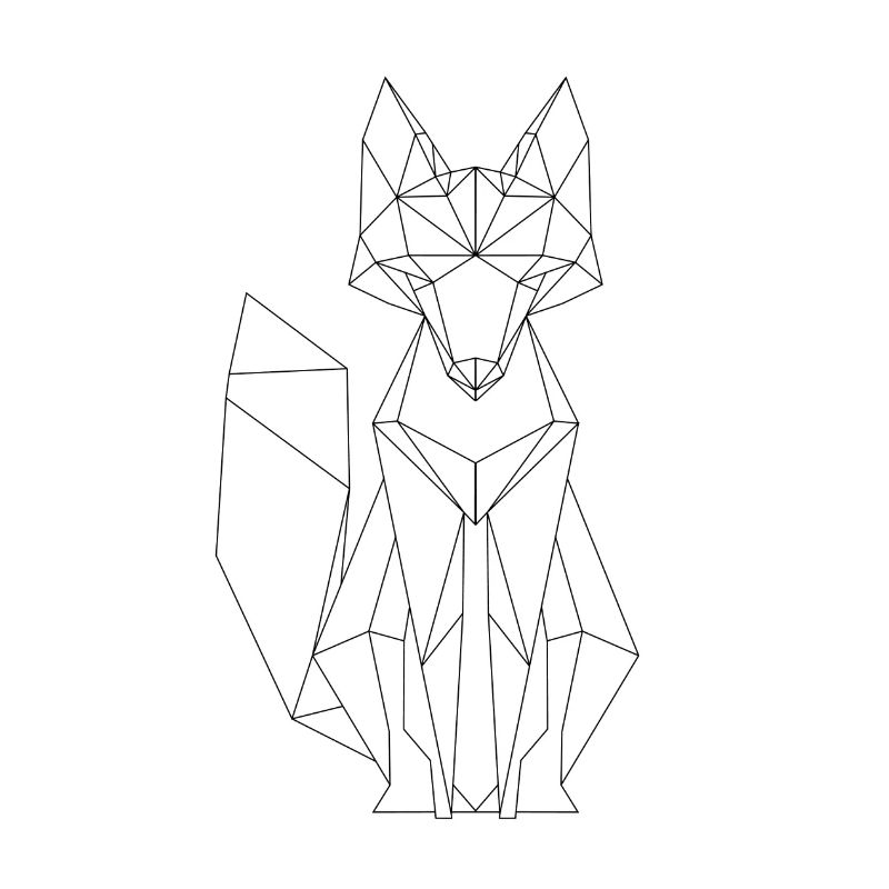 Fox polygon design