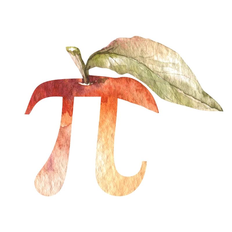 Cadeaux de science de maths de Pi jour, signe de Pi. Amants de maths