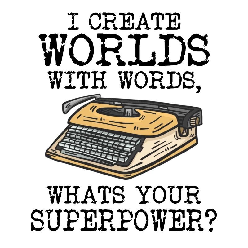 Author Writing Writer Literature Gift Idea