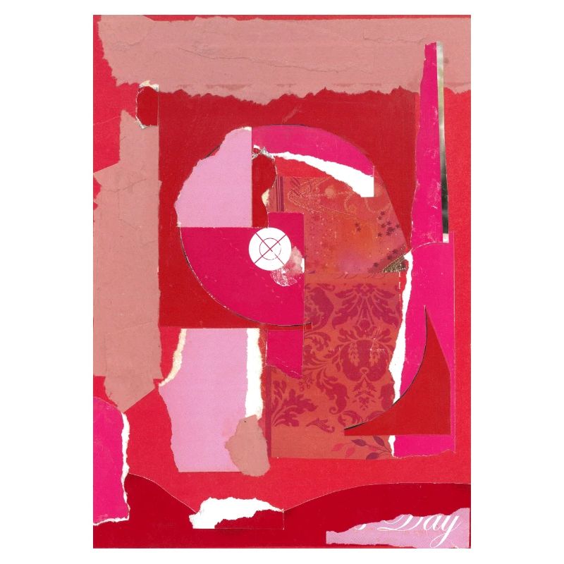 Rote Collage