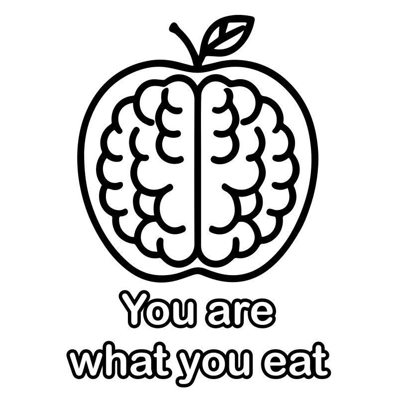 Apple Brain - Vous êtes ce que vous mangez design