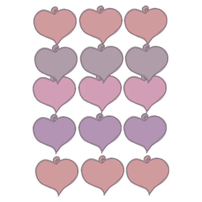 Heart Pendant Pattern
