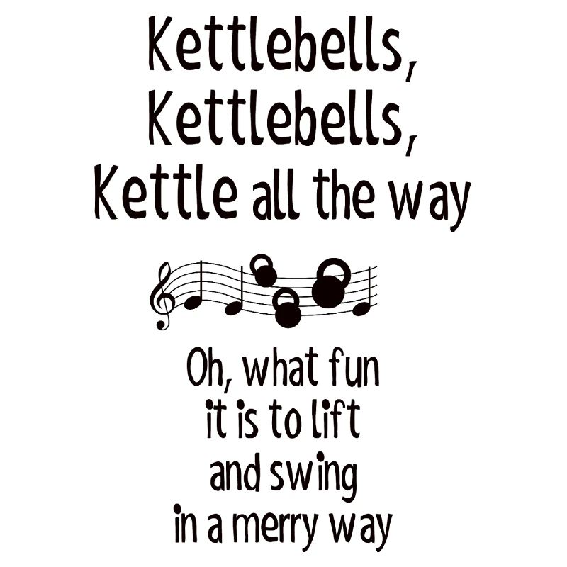 Kettlebells, jinglebells - best gift