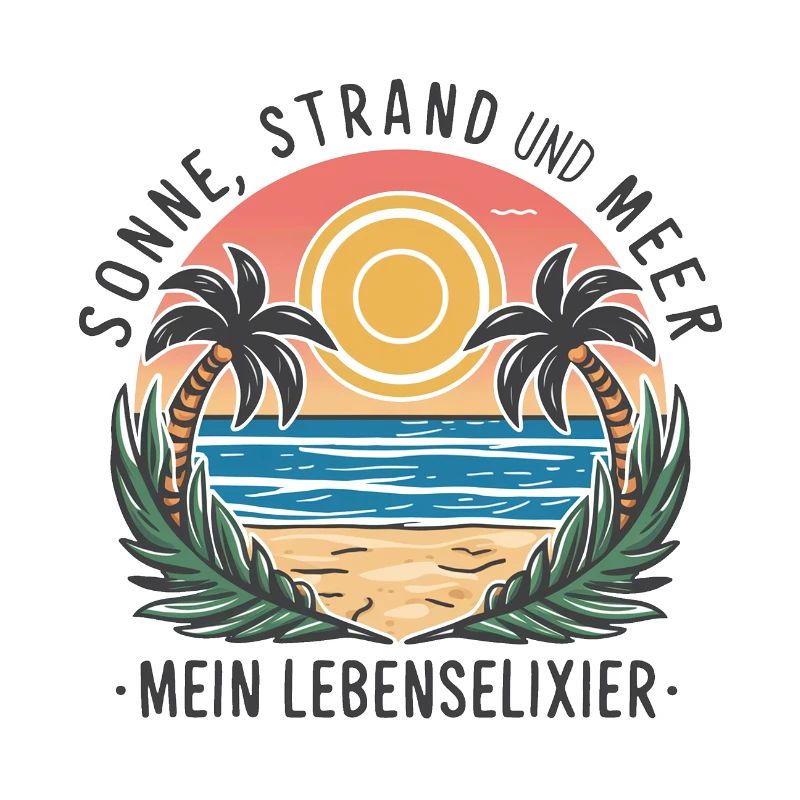 Le soleil, la plage et la mer - mon élixir de vie