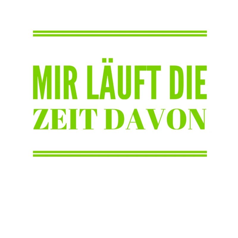 die Zeit läuft davon