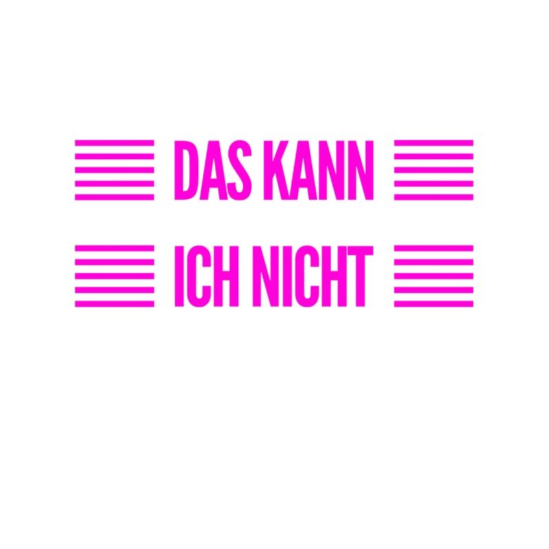 so sieht ein Nichtskönner aus