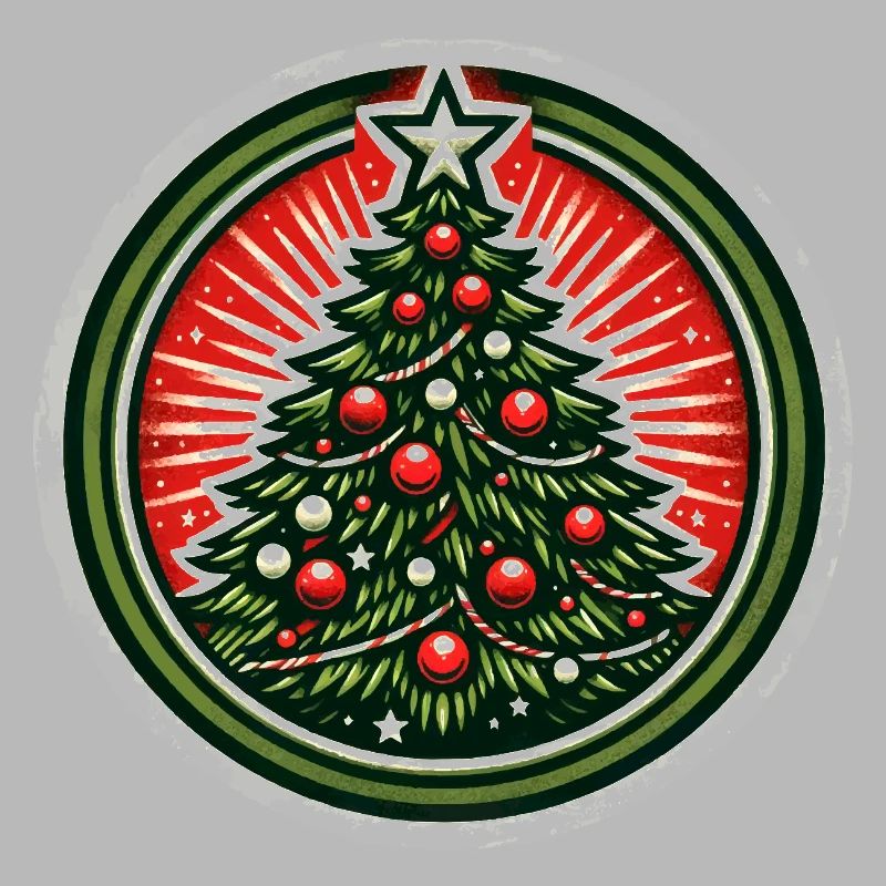 Weihnachtsbaum-Abzeichen