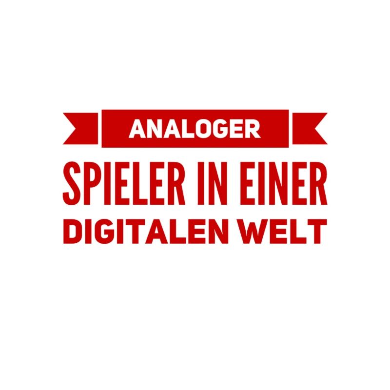 so sieht ein analoger Spieler aus