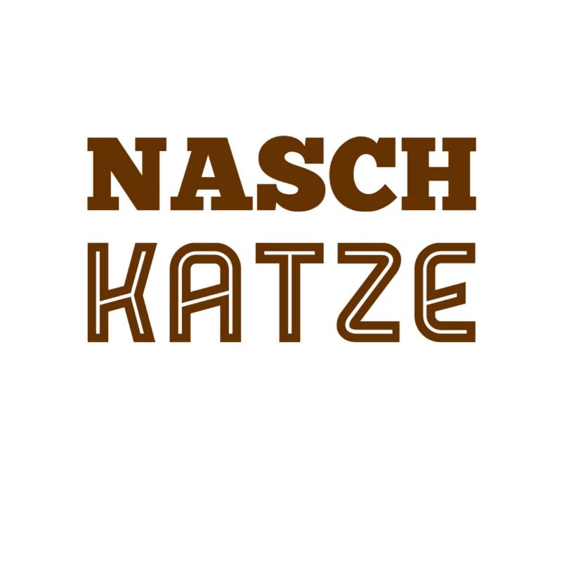vor dir steht eine Naschkatze