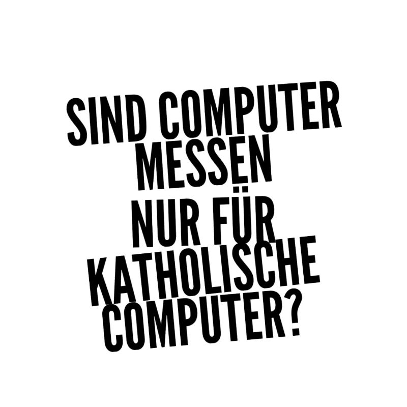 katholischer Computer