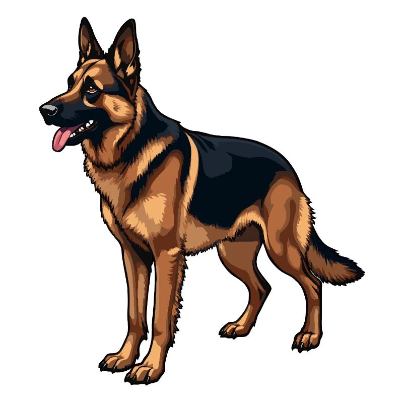 Deutscher Schäferhund German Shepherd dog Owczarek