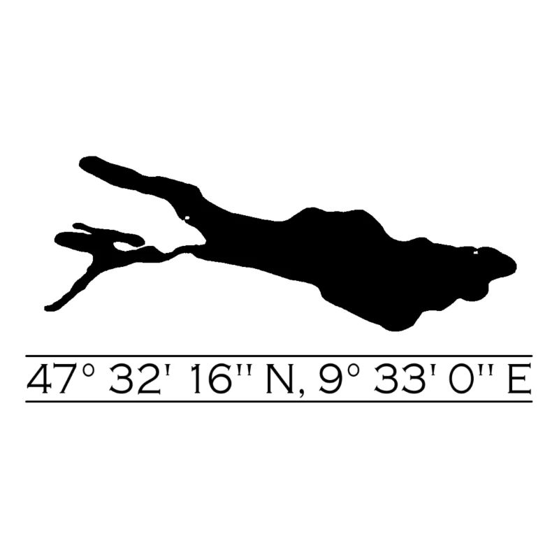 Lake Constance | Coordinates | black