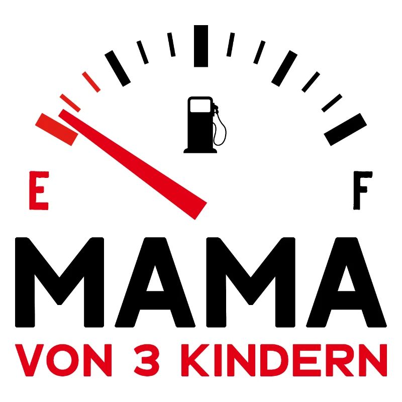 MAMA 3 KINDER MUTTER DREI KINDER MUTTERTAG