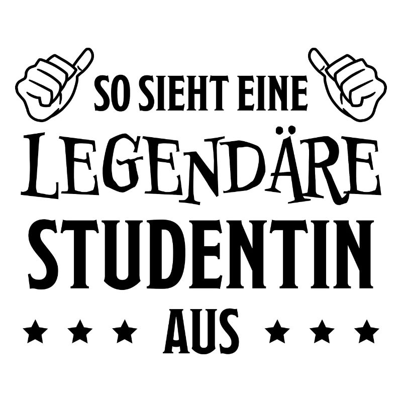 Studentin Spruch Universität Studentin Geschenk