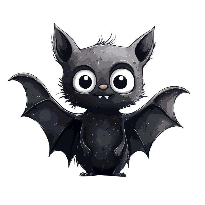 Drôle de conception de chauve-souris