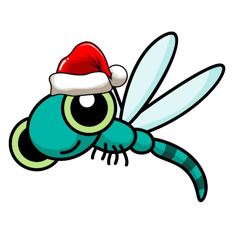 Libellule de Noël Libellule
