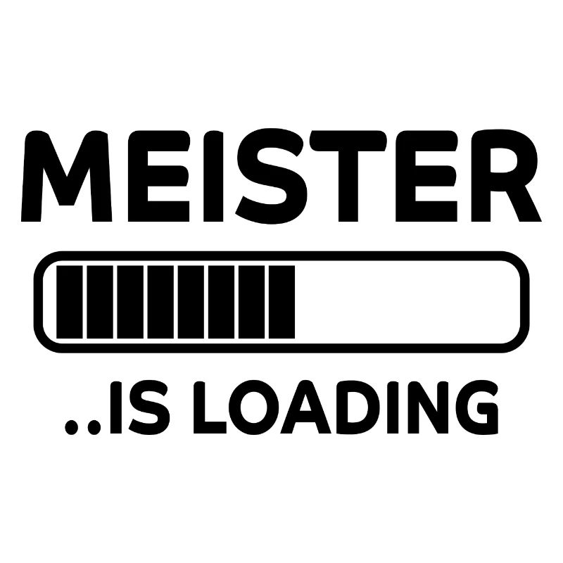 Meister Beruf Witze Spruch Meisterprüfung Geschenk