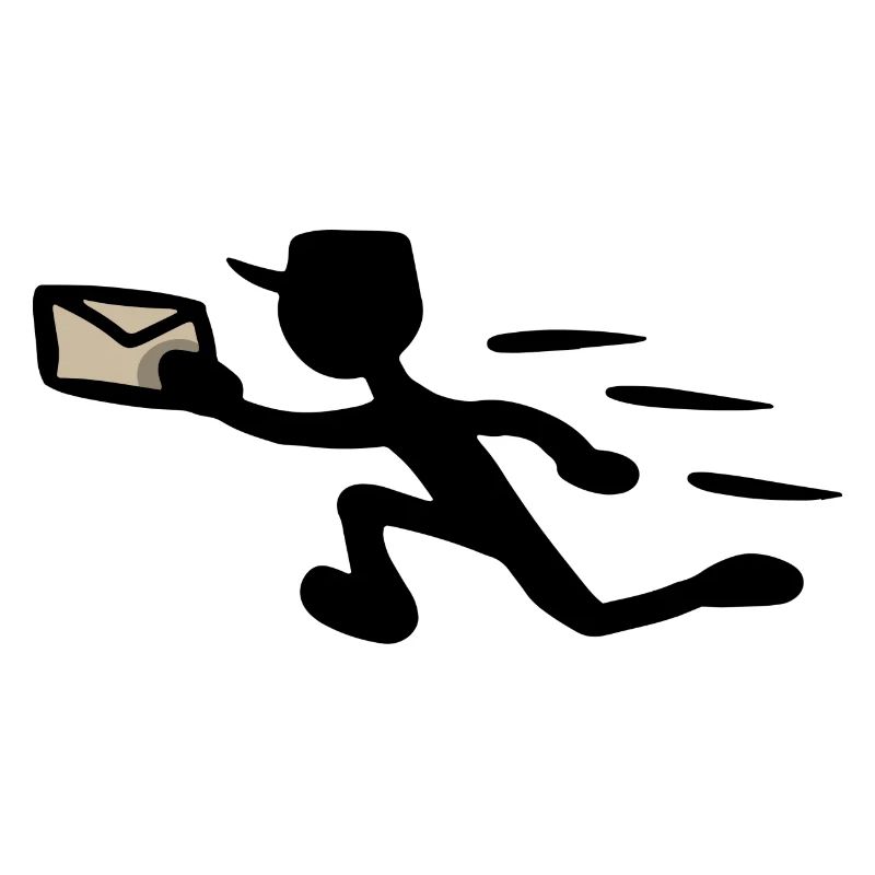 Postman Courier Delivery Express Shipment Post