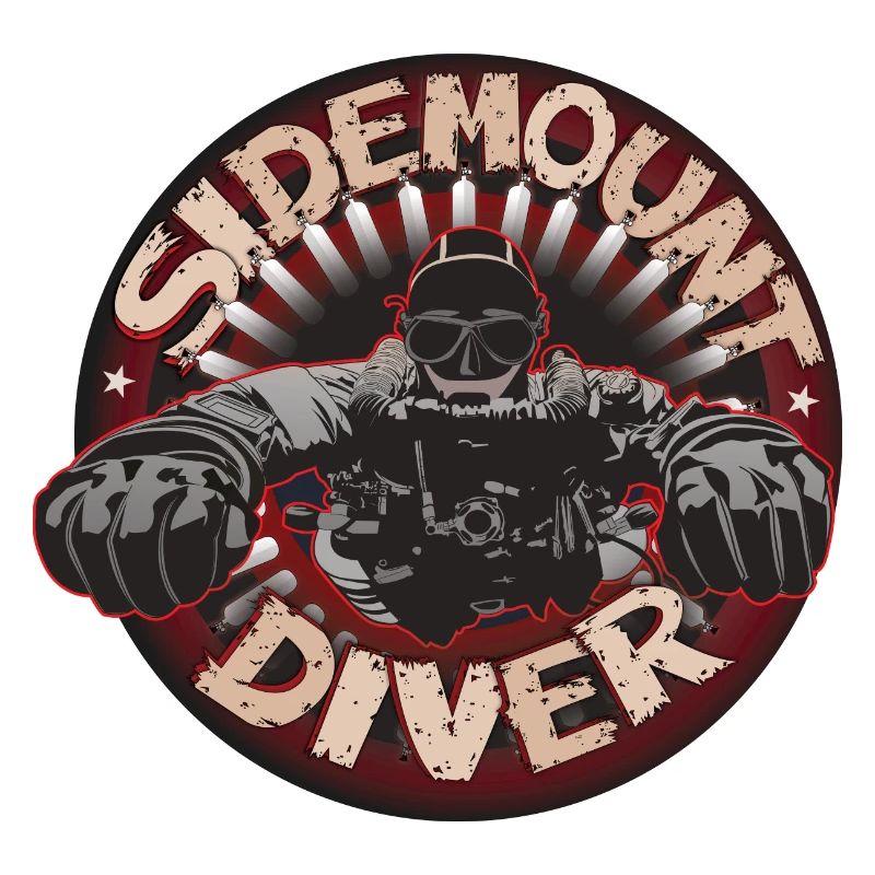 Sidemount Taucher Geschenk Technisches Tauchen