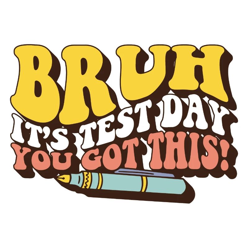 Bruh C’est le jour du test, vous avez cet élève enseignant
