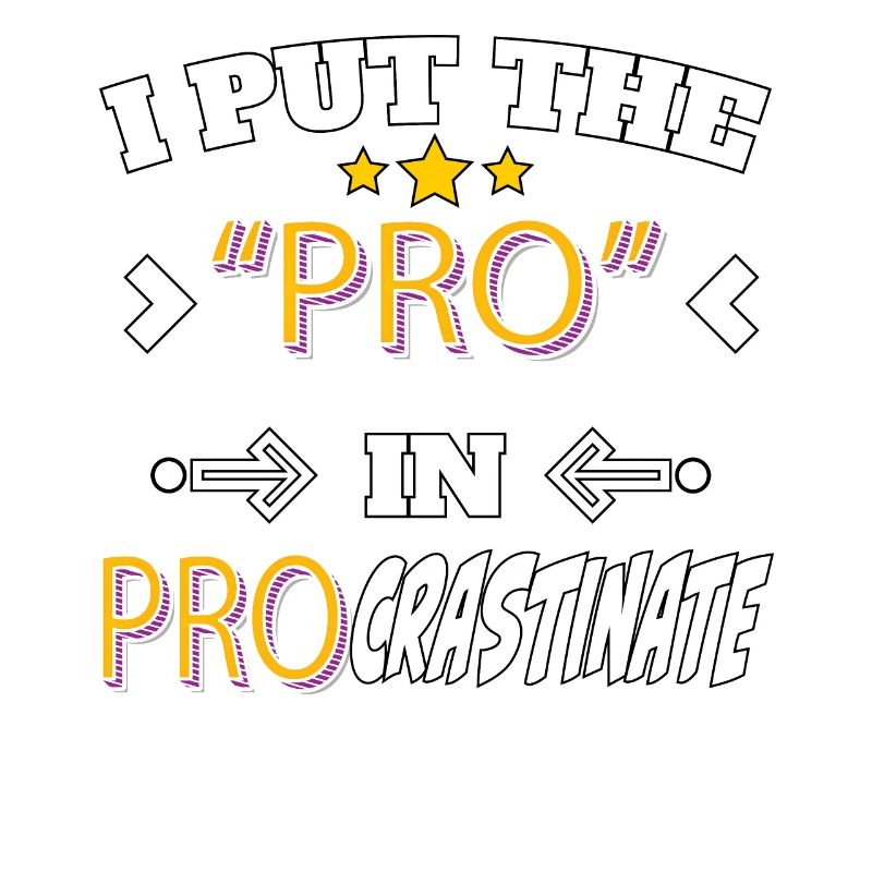 J’ai mis le pro en procrastination
