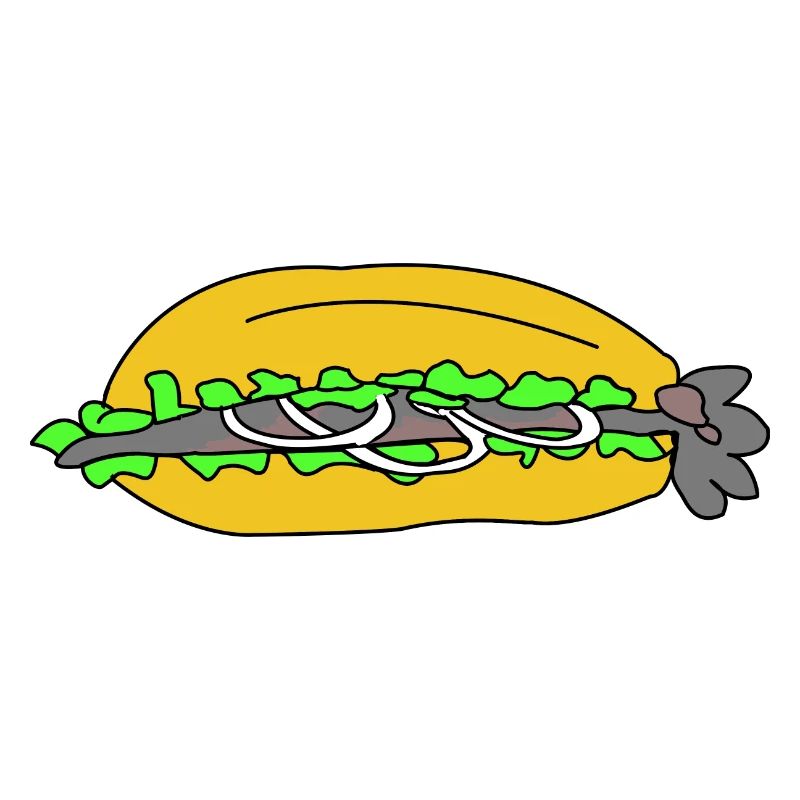 Fischbrötchen ohne Spruch