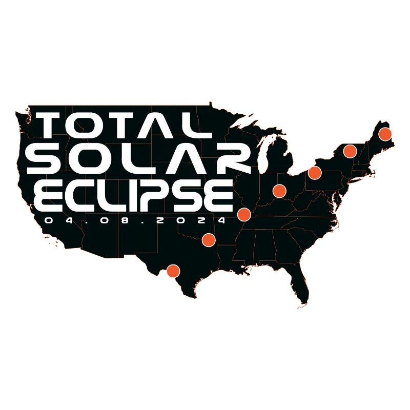 Path of Totality Lover Total Solar Eclipse Map