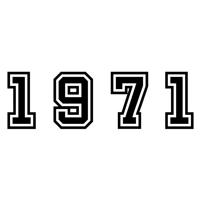 Numéro de l’année 1971