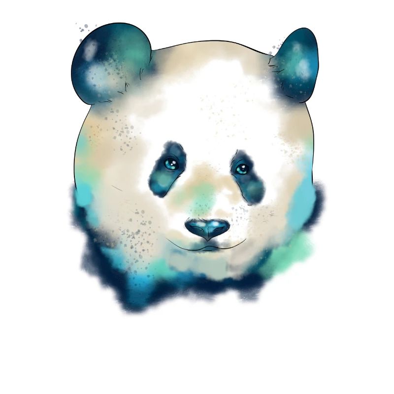 Panda galactique mignon Panda d'exploration spatiale