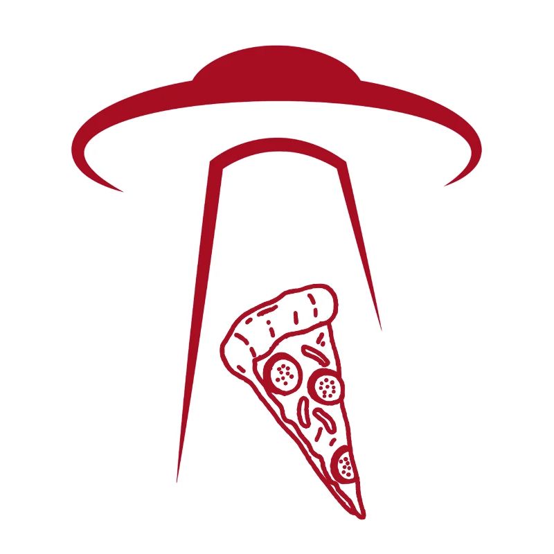 Space UFO pizza